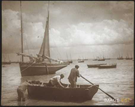 Barque de pêcheurs (Cancale)